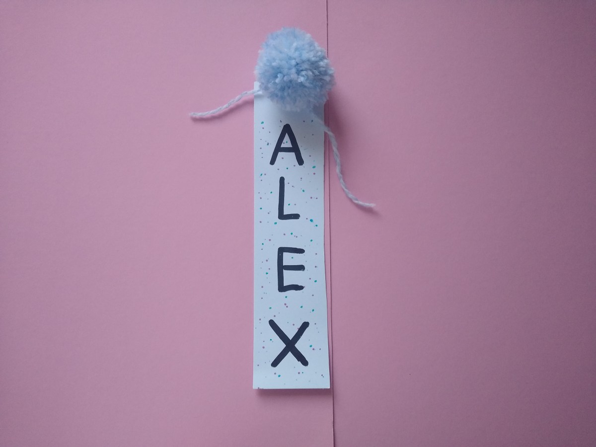 Homemade pom pom&nbsp;bookmarks