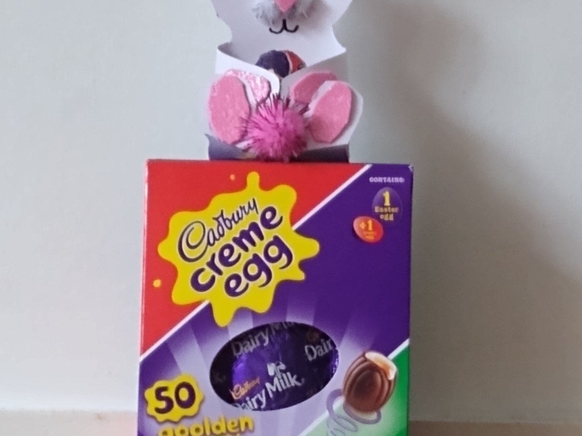 How to make a bunny Easter egg&nbsp;holder